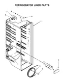 Refrigerator liner parts
