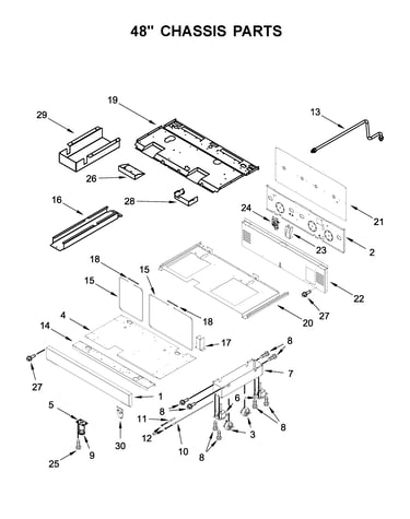 48" chassis parts