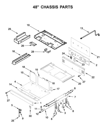 48" chassis parts