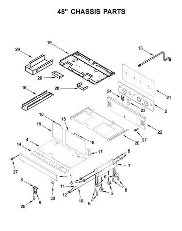 48" chassis parts