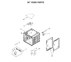 Jenn-Air JDRP648HM00 30" oven parts diagram