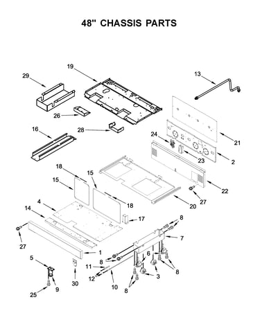 48" chassis parts