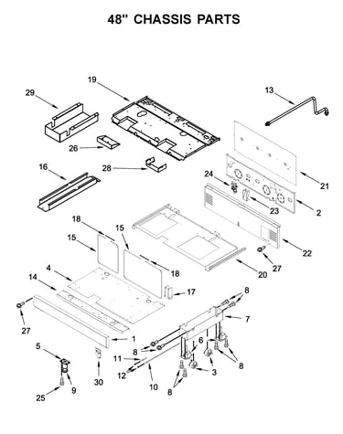 48" chassis parts