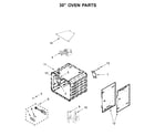 Jenn-Air JDRP748HM00 30" oven parts diagram