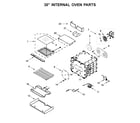 Jenn-Air JDRP748HM00 30" internal oven parts diagram