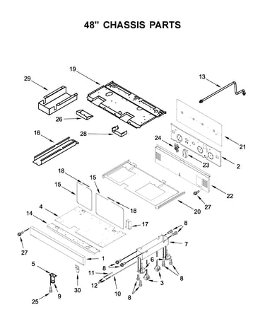 48" chassis parts