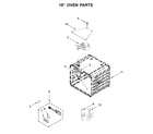Jenn-Air JDRP748HL00 18" oven parts diagram