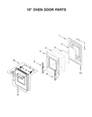 18" oven door parts