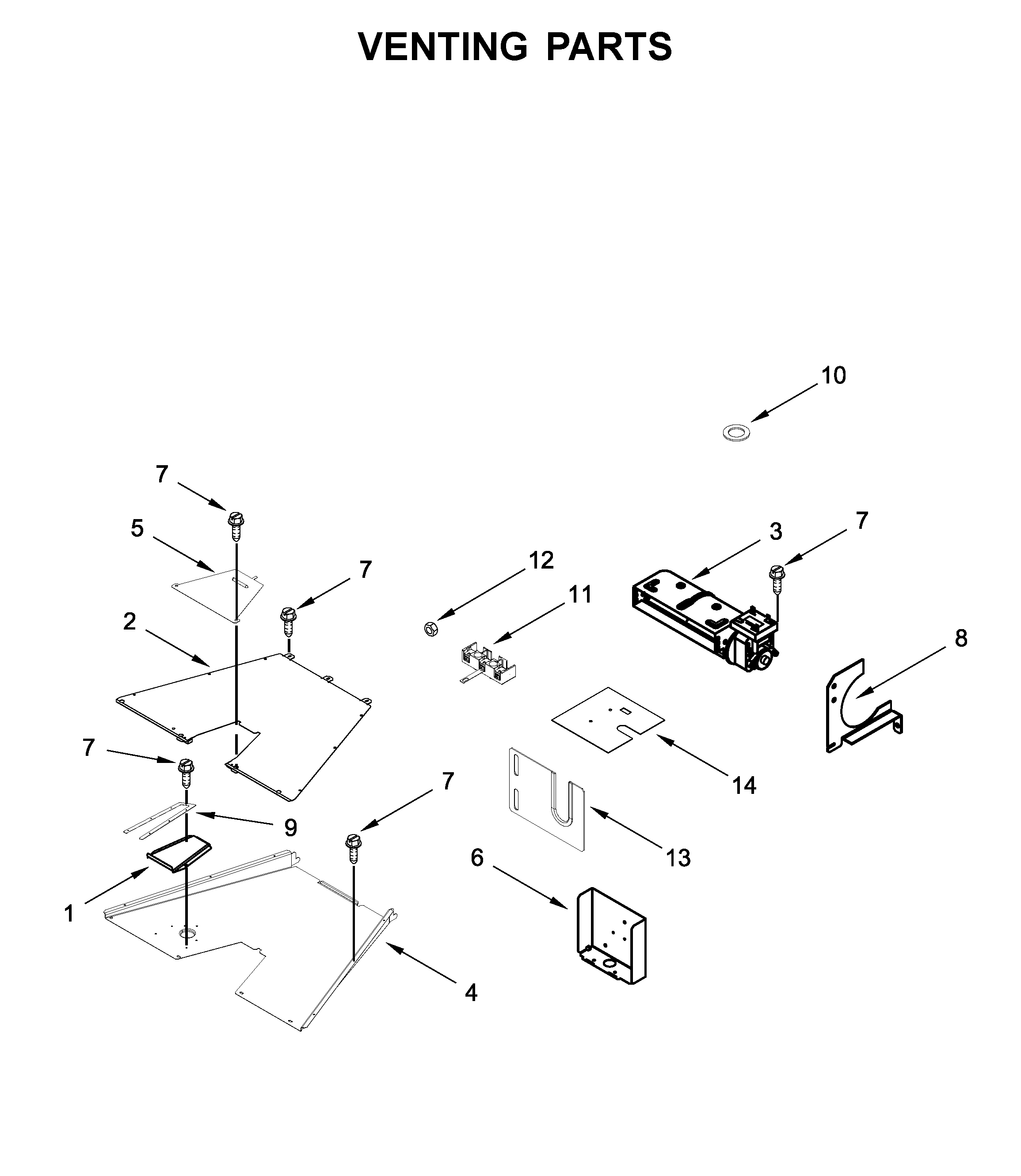 Venting parts