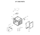 Jenn-Air JDRP848HL00 30" oven parts diagram