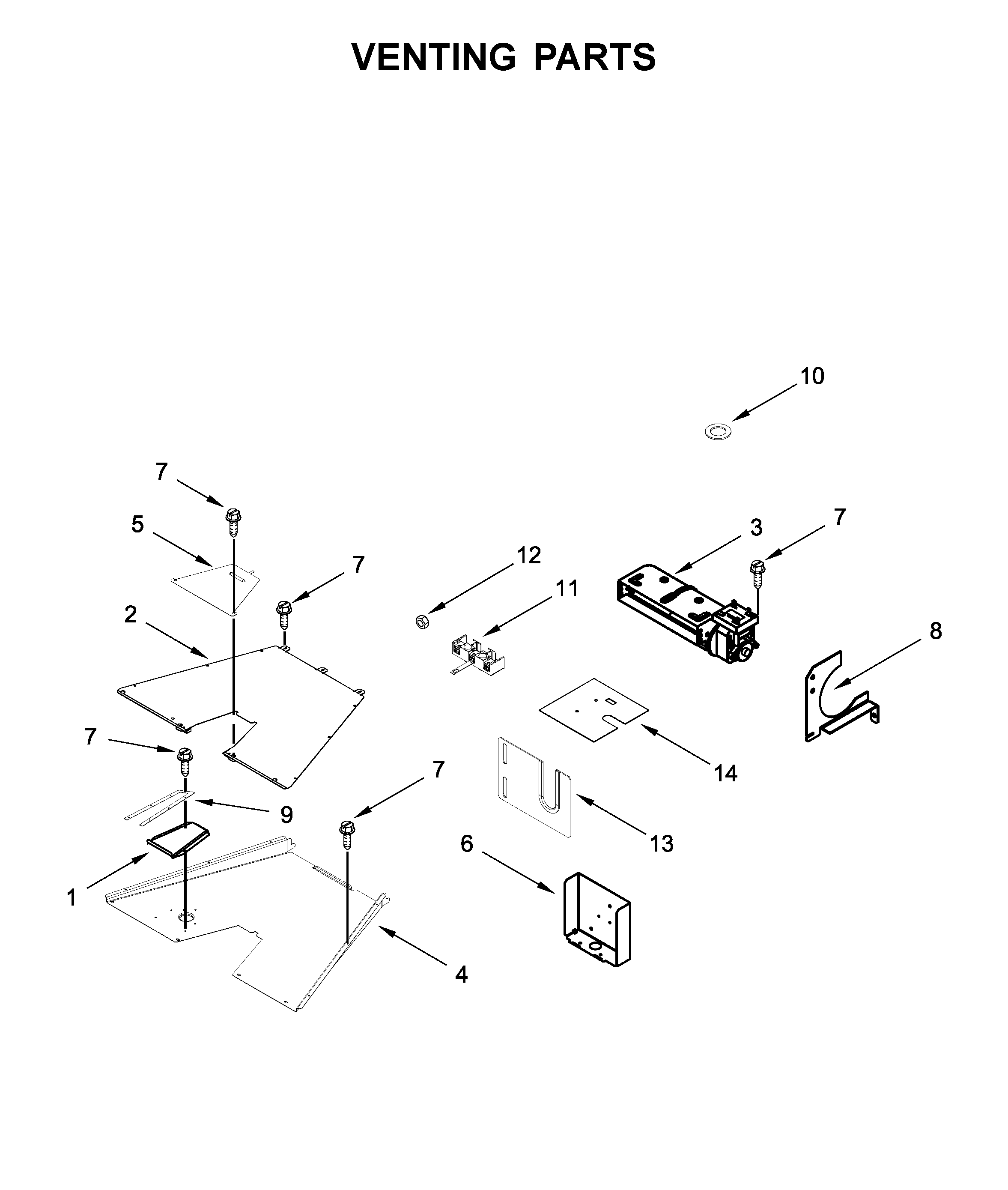 Venting parts