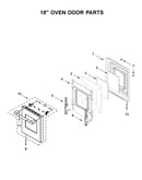 18" oven door parts