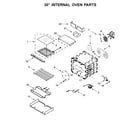 Jenn-Air JDRP848HL00 30" internal oven parts diagram