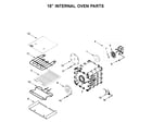 Jenn-Air JDRP848HL00 18" internal oven parts diagram