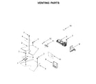 Jenn-Air JDRP536HL00 venting parts diagram