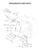 Refrigerator liner parts