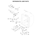 Jenn-Air JFC2290REP02 refrigerator liner parts diagram
