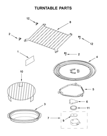 Turntable parts