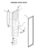 Freezer door parts