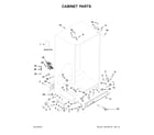 Whirlpool WRS315SDHT01 cabinet parts diagram
