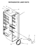 Refrigerator liner parts