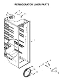 Refrigerator liner parts