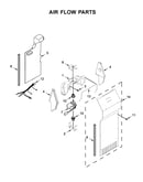 Air flow parts