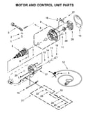 Motor and control unit parts