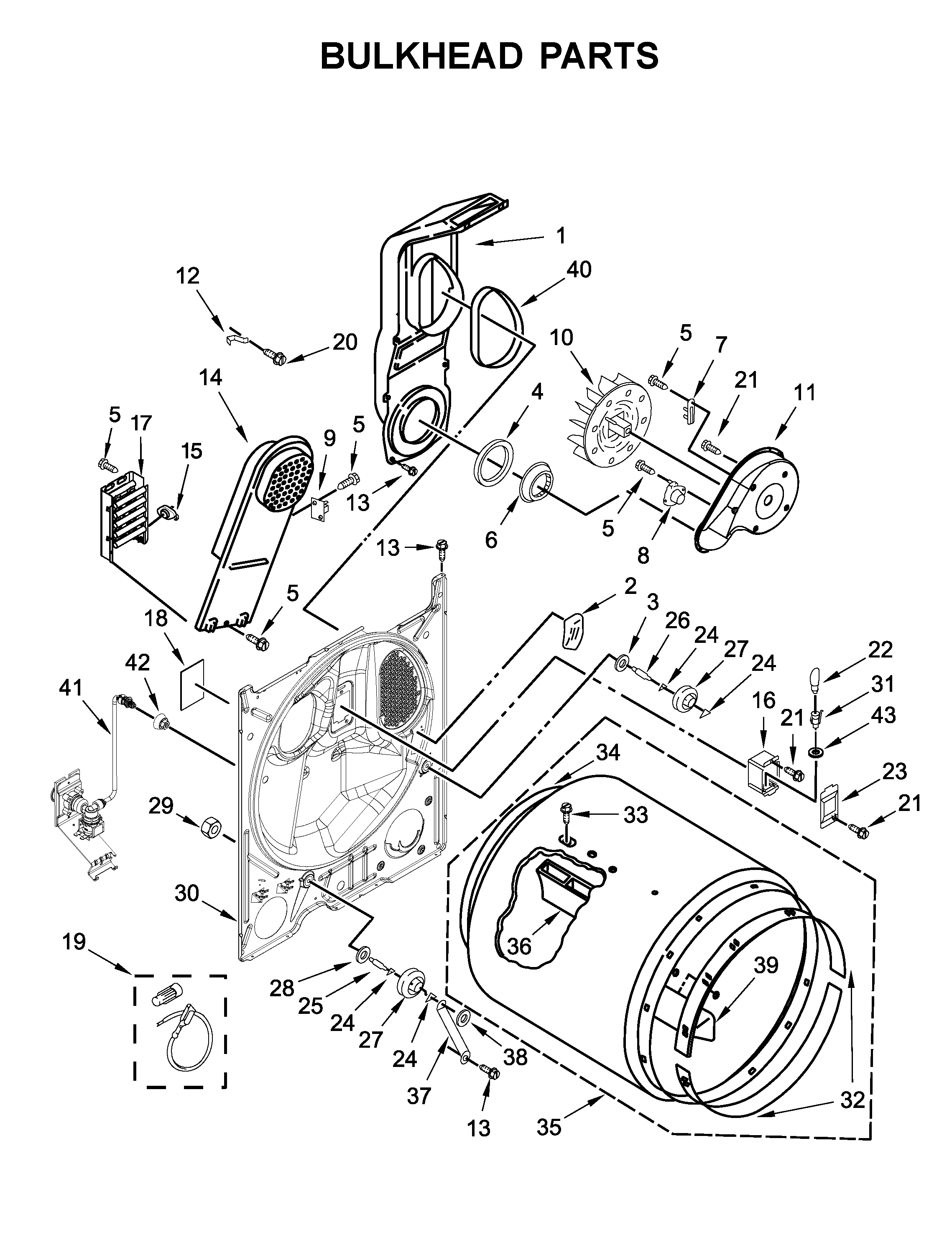 Bulkhead parts