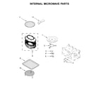 Maytag MMW9730FZ04 internal microwave parts diagram
