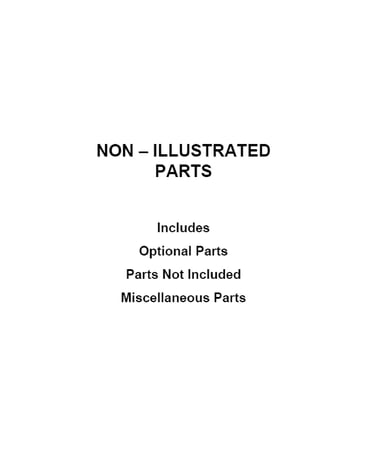 Optional parts (not included)