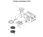 Jenn-Air JMW3430DS04 internal microwave parts diagram