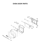 Oven door parts