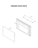 Freezer door parts
