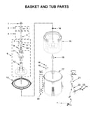 Basket and tub parts