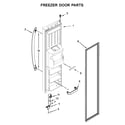 Whirlpool WRS325SDHZ01 freezer door parts diagram