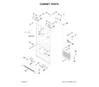 Whirlpool WRF535SWHB01 cabinet parts diagram