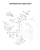 Refrigerator liner parts