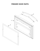 Freezer door parts