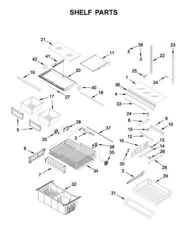 Shelf parts