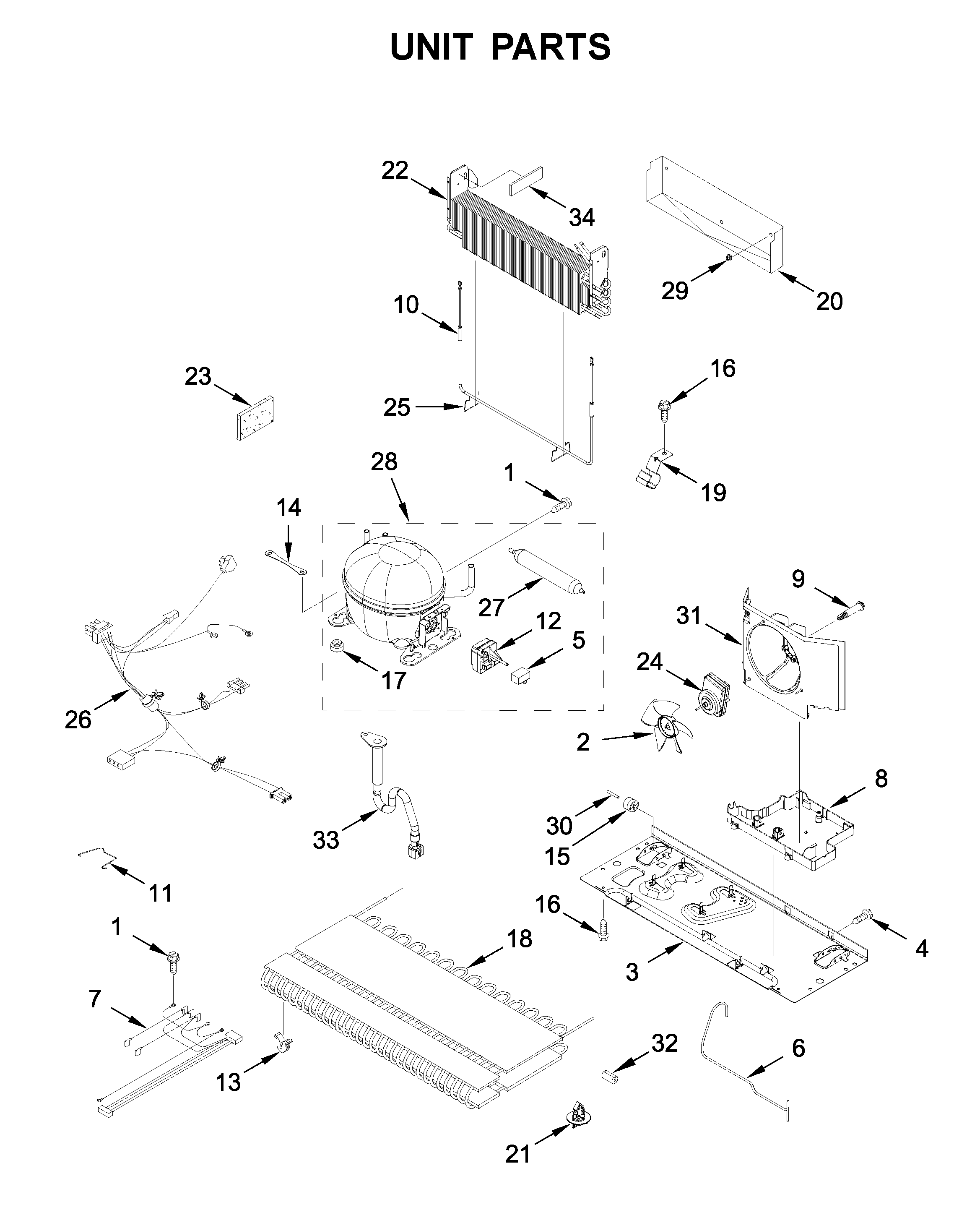 Unit parts