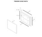 KitchenAid KRFC302EPA02 freezer door parts diagram