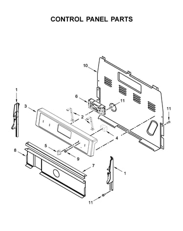 Control panel parts