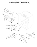 Refrigerator liner parts