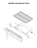 Drawer and broiler parts