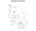 KitchenAid KRFF305EBS01 refrigerator liner parts diagram