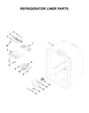 Refrigerator liner parts