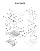 Shelf parts