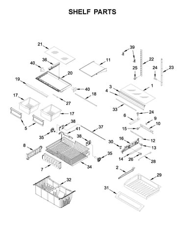 Shelf parts