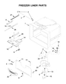 Freezer liner parts
